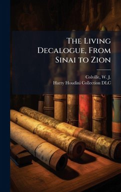 The Living Decalogue, From Sinai to Zion Cover The Living Decalogue, From Sinai to Zion
