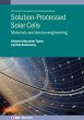 Solution-Processed Solar Cells (eBook,... - Bild 1