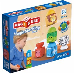 Invento 507023 - Geomag Magicube Magic Stacking Safari, 10-teilig, Magnetischer Baukasten, Magnetspielzeuge Cover Invento 507023 - Geomag Magicube Magic Stacking Safari, 10-teilig, Magnetischer Baukasten, Magnetspielzeuge