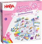 HABA 2012231001 - Einhorn Glitzerglück, Spielesammlung ab 3 Jahren