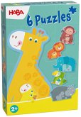 6 erste Puzzles - Tierfamilie
