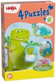 4 erste Puzzles - Dinos