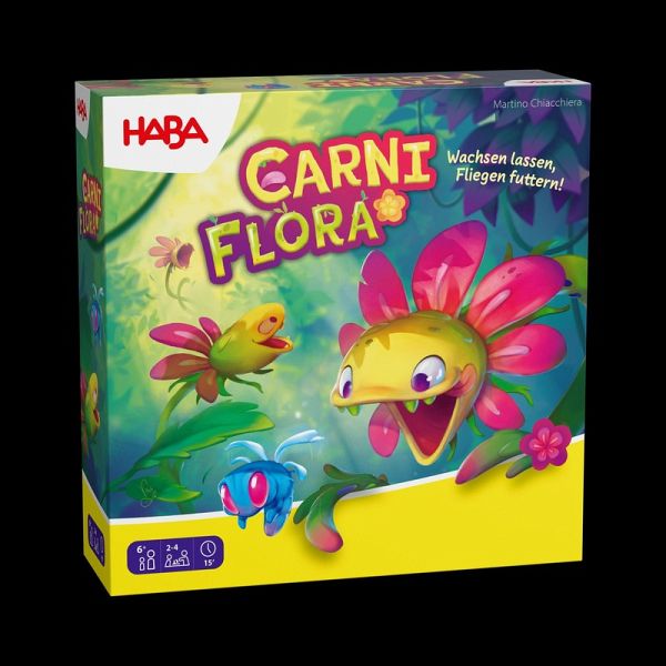 HABA 2012211001 - Carni Flora, Wachsen lassen, Legespiel HABA 2012211001 - Carni Flora, Wachsen lassen, Legespiel