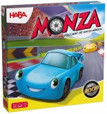 HABA 2012226001 - Monza, Volle Fahrt mit bunten Würfeln, Würfel-Rennspiel