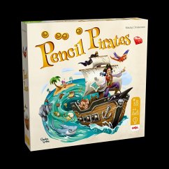 Cover HABA 2012233001 - Pencil Pirates, Zeichenspiel, Schatzsammelspiel
