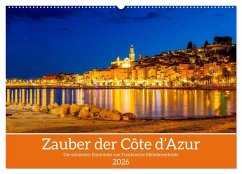 Cover Zauber der Côte d'Azur (Wandkalender 2026 DIN A2 quer), CALVENDO Monatskalender