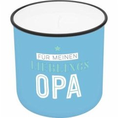 Cover Kerze im Becher OPA