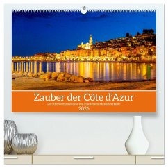 Cover Zauber der Côte d'Azur (hochwertiger Premium Wandkalender 2026 DIN A2 quer), Kunstdruck in Hochglanz