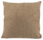 Dekokissen - Chenille haselnussbraun