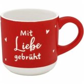 Espressotasse Gravur GEBRÜHT