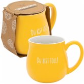 Tasse bauchig graviert TOLL