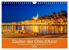 Cover Zauber der Côte d'Azur (Wandkalender 2026 DIN A4 quer), CALVENDO Monatskalender