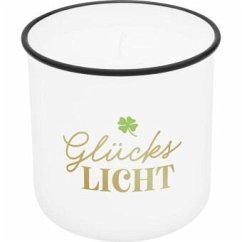 Cover Kerze im Becher GLÜCKSLICHT