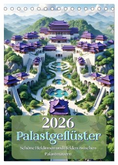 Palastgeflüster (Tischkalender 2026 DIN A5 hoch), CALVENDO Monatskalender