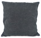 Dekokissen - Chenille anthrazit