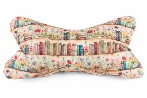 Leseknochen - Bücherregal floral