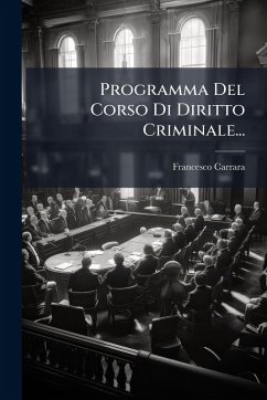Cover Programma Del Corso Di Diritto Criminale...