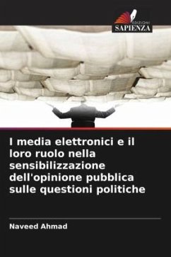 Cover I media elettronici e il loro ruolo nella sensibilizzazione dell'opinione pubblica sulle questioni politiche
