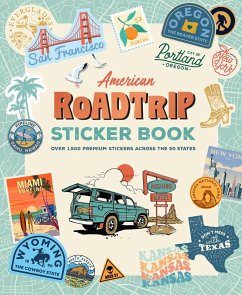 Cover American Road Trip Sticker Book