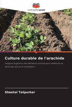 Cover Culture durable de l'arachide