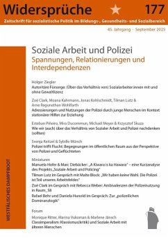 Cover Soziale Arbeit und Polizei
