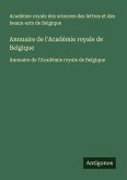 Annuaire de l'Académie royale de Belgique