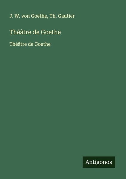 Théâtre de Goethe