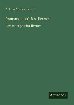Cover Romans et poésies diverses
