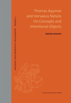 Cover Thomas Aquinas and Hervaeus Natalis On Concepts and Intentional Objects