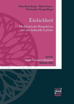 Cover Einfachheit. Mediävistische Perspektiven auf eine kulturelle Leitidee