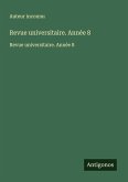 Revue universitaire. Année 8