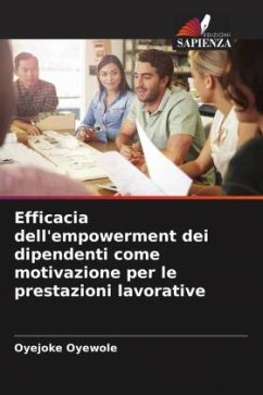 Cover Efficacia dell'empowerment dei dipendenti come motivazione per le prestazioni lavorative