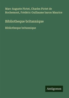Cover Bibliotheque britannique