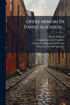 Cover Opere Minori Di Dante Alighieri...