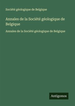 Annales de la Société géologique de Belgique Cover Annales de la Société géologique de Belgique