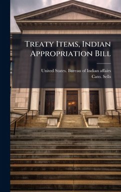 Cover Treaty Items, Indian Appropriation Bill