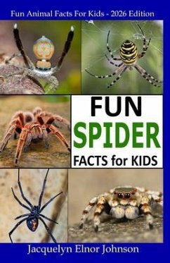Cover Fun Spider Facts For Kids (eBook, ePUB)