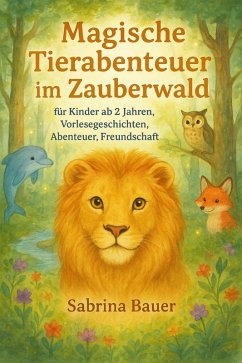 Magische Tierabenteuer im Zauberwald - für Kinder ab 2 Jahren, Vorlesegeschichten, Abenteuer, Freundschaft (Abenteuer aus dem Zauberwald, #1) (eBook, ePUB) - Bauer, Sabrina