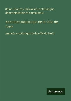 Cover Annuaire statistique de la ville de Paris