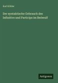 Der syntaktische Gebrauch des Infinitivs und Particips im Beówulf Der syntaktische Gebrauch des Infinitivs und Particips im Beówulf