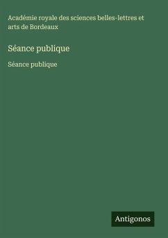 Cover Séance publique
