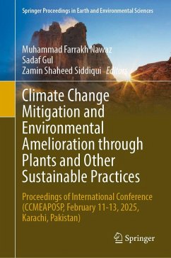 Cover Climate Change Mitigation and Environmental Amelioration Through Plants and Other Sustainable Practices