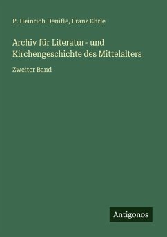 Cover Archiv für Literatur- und Kirchengeschichte des Mittelalters