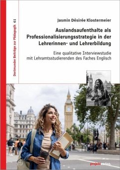 Cover Auslandsaufenthalte als Professionalisierungsstrategie in der Lehrerinnen- und Lehrerbildung