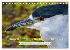 Cover Grünreiher - Krabbenreiher - Nachtreiher (Tischkalender 2026 DIN A5 quer), CALVENDO Monatskalender