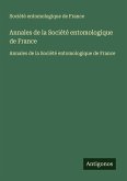 Annales de la Société entomologique de France Annales de la Société entomologique de France