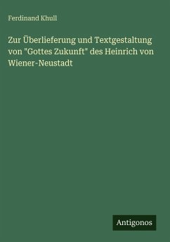 Cover Zur Überlieferung und Textgestaltung von 