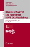 Document Analysis and Recognition - ICDAR 2025 Workshops Document Analysis and Recognition - ICDAR 2025 Workshops