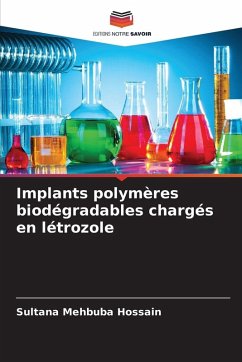 Cover Implants polymères biodégradables chargés en létrozole