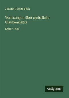 Cover Vorlesungen über christliche Glaubenslehre